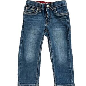 Levi’s toddler jeans 2t Levi Strauss belt loops denim adjustable waist